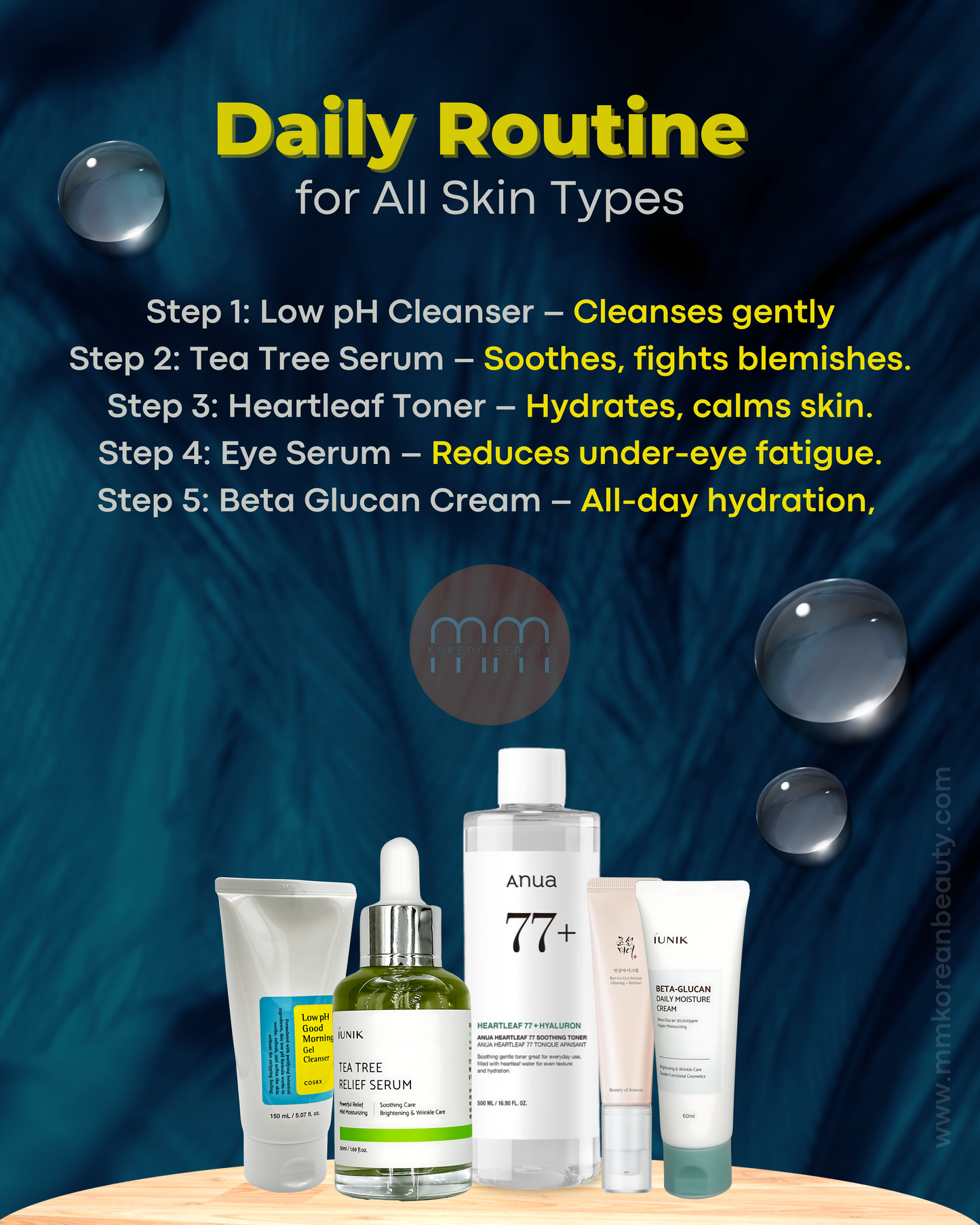 Daily Routine For All Skin Types