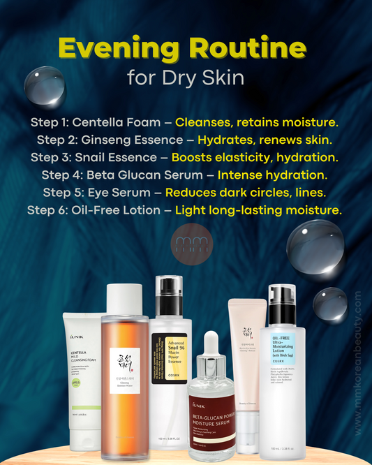 Evening Routine For Dry Skin