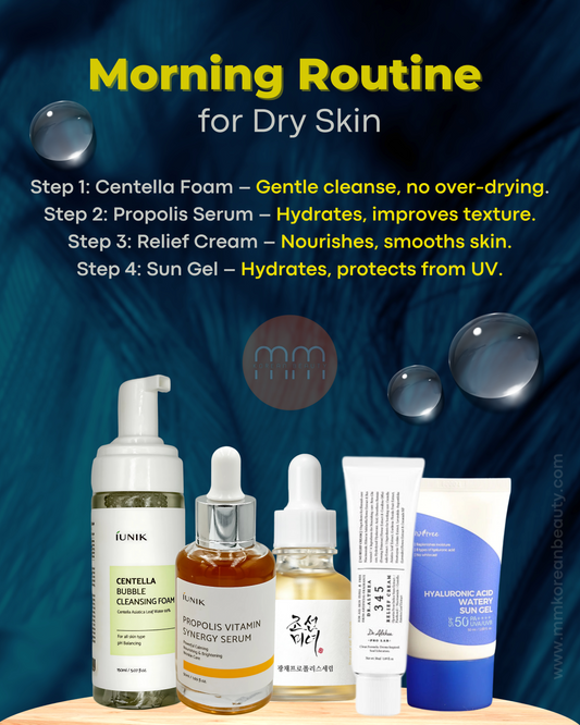 Morning Routine For Dry Skin