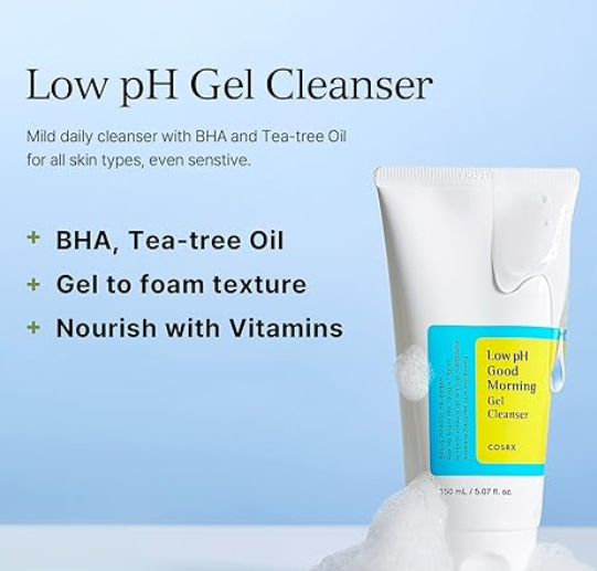 COSRX Low pH Good Morning Gel Cleanser - 150ml